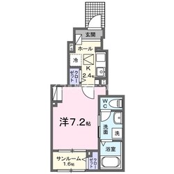 ニューファインシティの物件間取画像